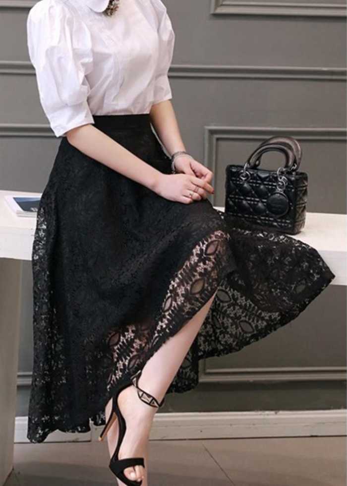 ORDER] Chân váy Dior phối ren